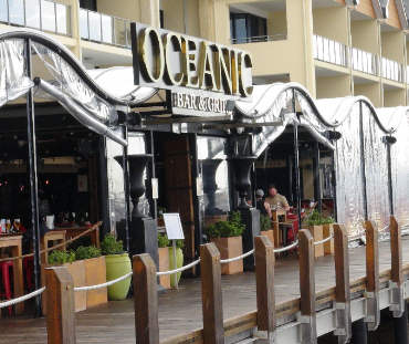 Outside Oceanic bar and grill at Ocean Quay Mandurah image