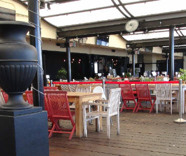 Inside Oceanic bar and grill at Ocean Quay Mandurah